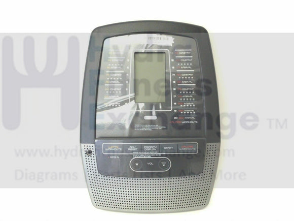 Nordictrack RX 800 RW 200 Rower Display Console Assembly 367480-hydrafitnessparts