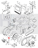 Nordictrack Recumbent Bike Chrome Cap Screw M6 - 1.0 X 25mm 313601-hydrafitnessparts