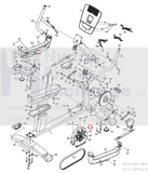 Nordictrack Recumbent Bike Magnetic Resistance Eddy Brake Mechanism 252288-hydrafitnessparts