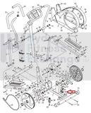 Nordictrack Reebok Proform Freemotion Recumbent Resistance Motor Brake Tensioner 284576-hydrafitnessparts