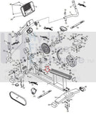 Nordictrack Reebok SL 728 RB 310 Upright Bike Resistance Cable Assembly 231594-hydrafitnessparts