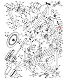 Nordictrack S10i S15i S22i Stationary Bike Magnetic Brake Shoe with Pad 398671-hydrafitnessparts
