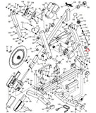Nordictrack S10i S15i S22i Stationary Bike Right Lower Leg 403028-hydrafitnessparts