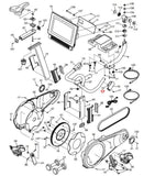 Nordictrack S10i S15i S22i World TourCycle Stationary Bike Right Control 392533-hydrafitnessparts