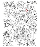 Nordictrack S15i S22i S10i Stationary Bike Right Upper Leg 393587-hydrafitnessparts