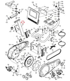 Nordictrack S15i S22i S10i World Tour Cycle Stationary Bike Saddle Post 393593-hydrafitnessparts