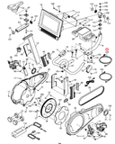 Nordictrack S15i S22i Stationary Bike Upper Wire Harness 425597-hydrafitnessparts