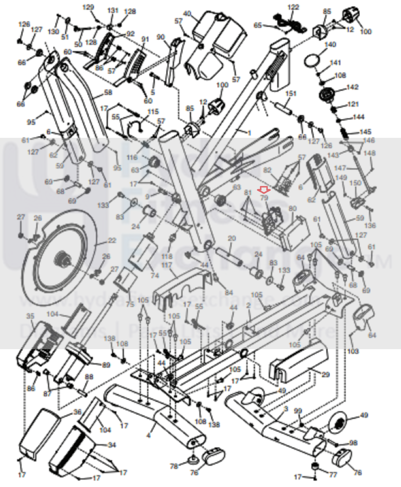 SYNCRO トレーニングコントローラー TOP/BOTTOM Nordictrack S22I S15I Stationary Bike Motor Control Board