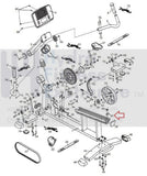 Nordictrack Sl728 Contour Plus Exercise Upright Bike Seat Stop Block 222949-hydrafitnessparts