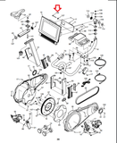 Nordictrack Stationary Bike Button Head Screw Bolt M8x1.25x82.5mm 400232-hydrafitnessparts