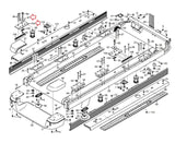 Nordictrack Treadmill Disc Cushion With Adjustment Bracket 341026 & 333337-hydrafitnessparts