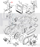 Nordictrack World Tour Cycle Comm S22i S15i S10i Spin Bike Saddle Nut 404942-hydrafitnessparts