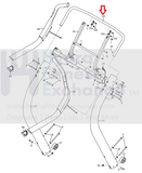 Nordictrack X11i X7i X9i Treadmill Console / Cross Bar 073175-hydrafitnessparts