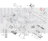 Nordictrack X5i Treadmill Right Front Isolator Shock Cushion 280050-hydrafitnessparts