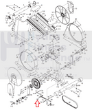 NoridcTrack ProForm Elliptical Release Button Bracket Retainer Ring 80 250606-d-hydrafitnessparts