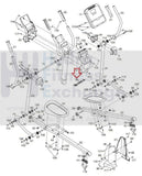 Noridctrack Gold's Gym Proform Elliptical Console Mid Main Wire Harness 247742-hydrafitnessparts