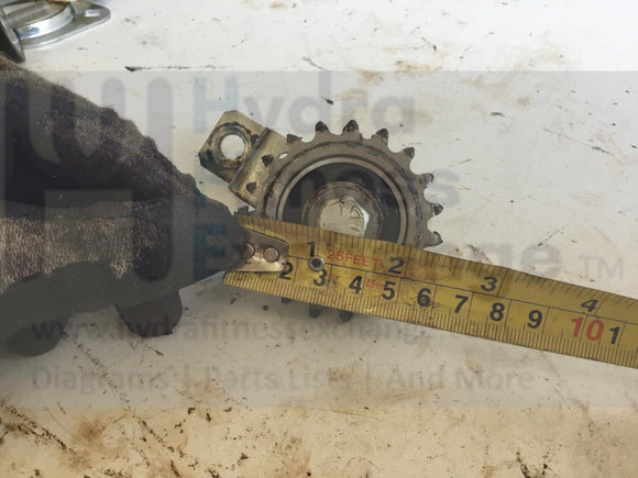 Nu-Step TRS-3000 Recumbent Stepper Rear Chain Idler Sprocket 6cm 2.4