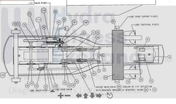 Nustep Stepper TRS-3000 TRS3000 Parts Machine - Pick your Part from the Diagrams-hydrafitnessparts