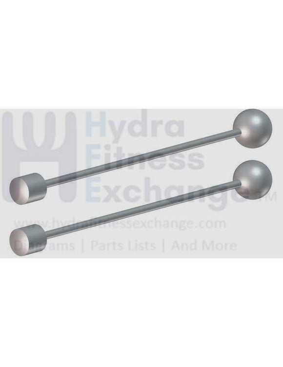 Octane Elliptical Eddy Current Internal Magnetic Brake Cable Pair 104763-001-hydrafitnessparts