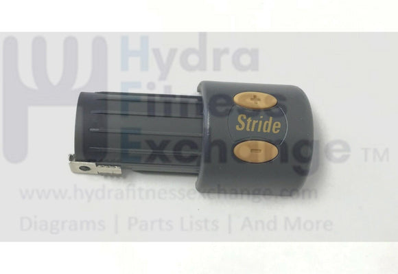 Octane Elliptical Stride Control Set Left Handlebar Button 102022-001-hydrafitnessparts