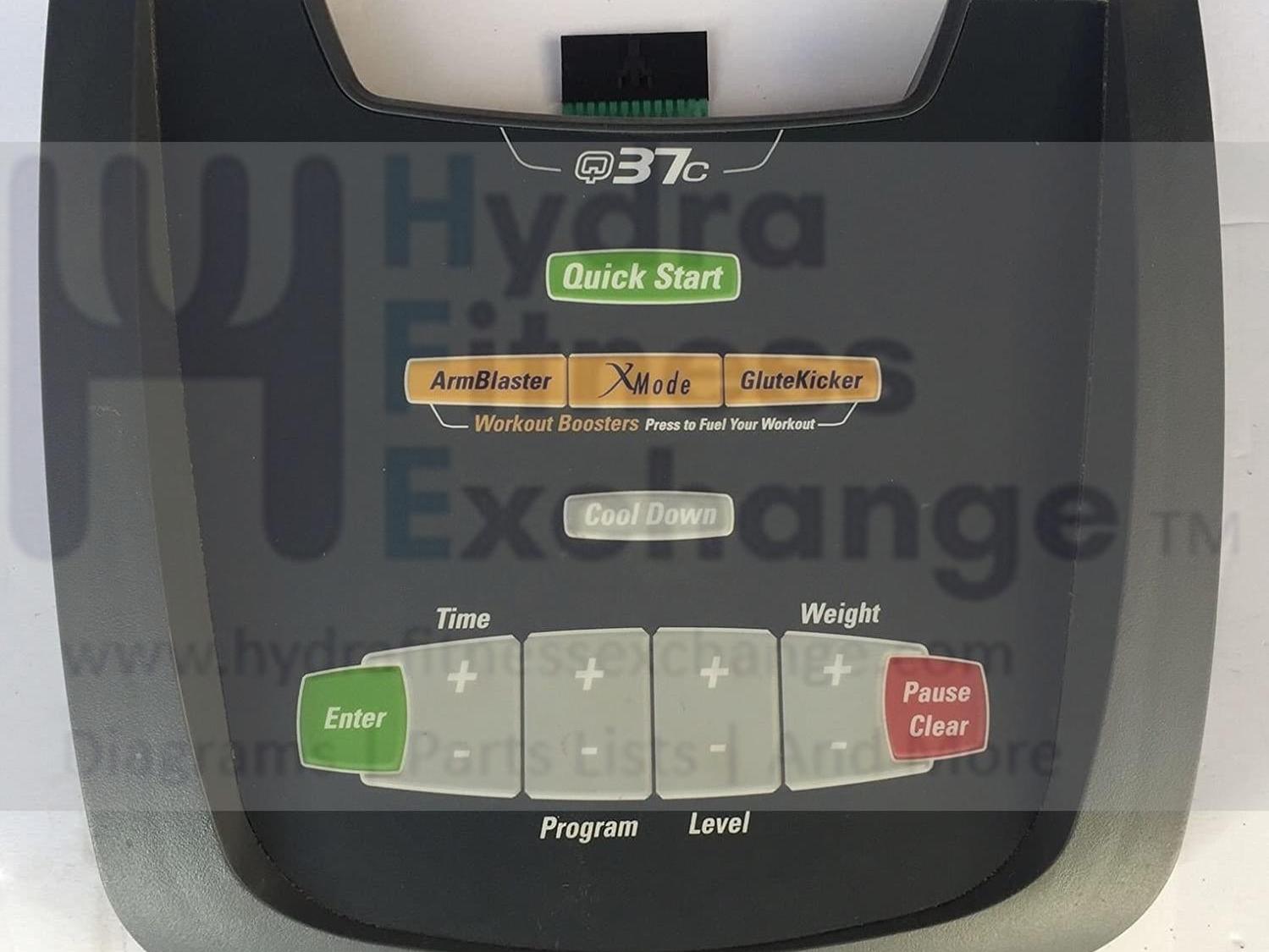 Octane Keypad Octane Fitness Elliptical Console Control Panel Q37 Standard Simple Q3 ...