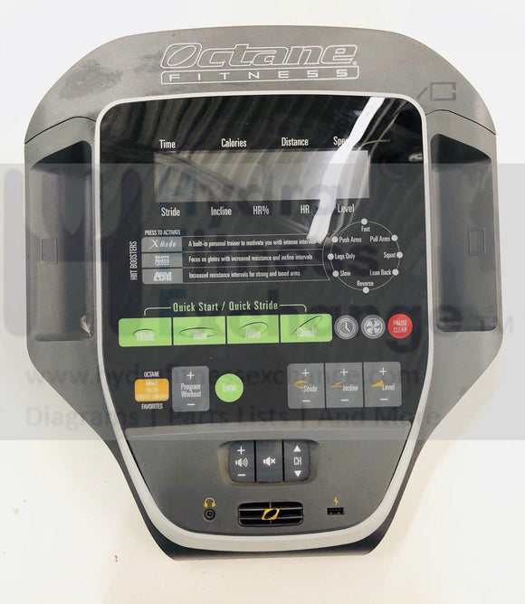 Octane Fitness Elliptical Crosstrainer Display Console XT One XTOne 110460-001-hydrafitnessparts
