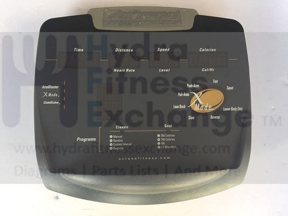 Octane Fitness Elliptical Display Panel Console Q37 Standard Simple Q37c 104395-001-hydrafitnessparts