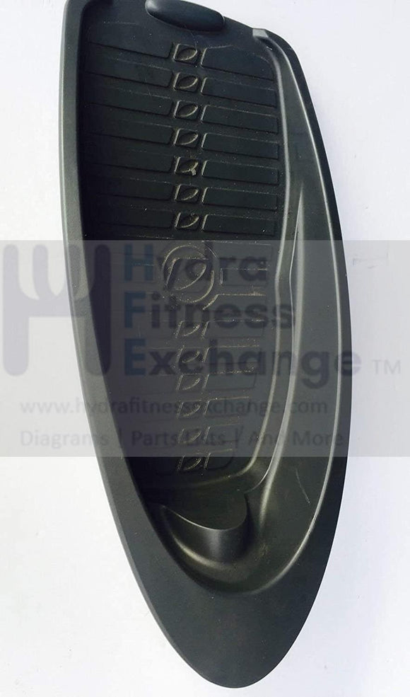 Octane Fitness Elliptical Plastic Foot Pedal 100390-001 Cover OEM Q37 Q35 Q35c Gray-hydrafitnessparts