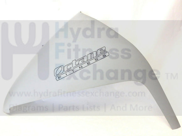 Octane Fitness Elliptical Right Top Shroud Cover Assembly with Label 110367-001-hydrafitnessparts