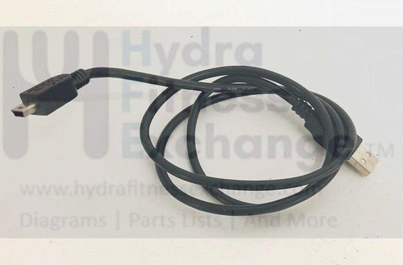 Octane Fitness Elliptical USB Cable Assembly 105944-001-hydrafitnessparts