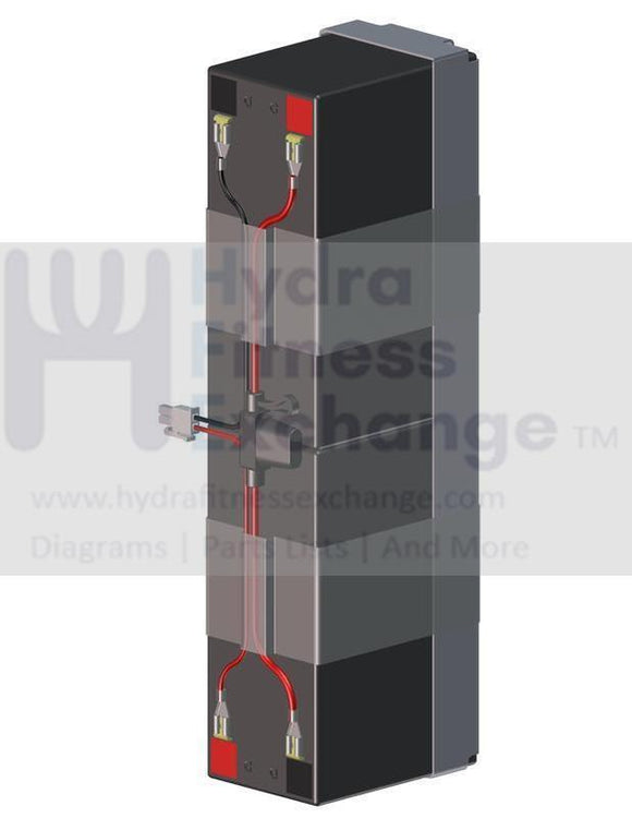 Octane Fitness Lateral X LX8000 Pro4700 XTONE XT ONE Elliptical Battery 103750-001-hydrafitnessparts