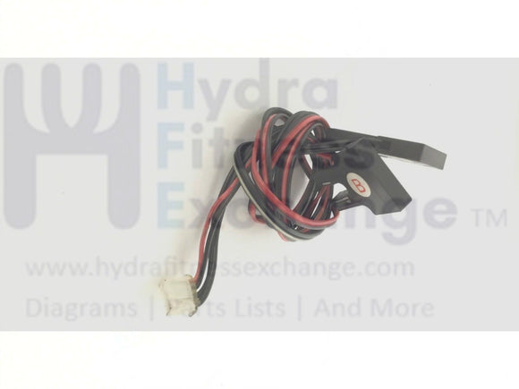 Octane Fitness Pro 4500 Elliptical RPM Speed Sensor Reed Switch 2 Terminal Wire 101225-001-hydrafitnessparts