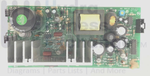 Octane Fitness Pro 4500 Pro 350 Elliptical Lower Brake Generator Control Board 100827001-hydrafitnessparts