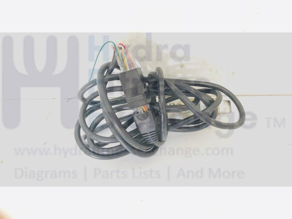 Octane Fitness Pro 4700 Elliptical Console Mast Cable CSAFE Ethernet 102505-001-hydrafitnessparts
