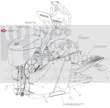 Octane Fitness Pro 4700 Elliptical Front and Top Cover Set 102935-001 106941-001-hydrafitnessparts