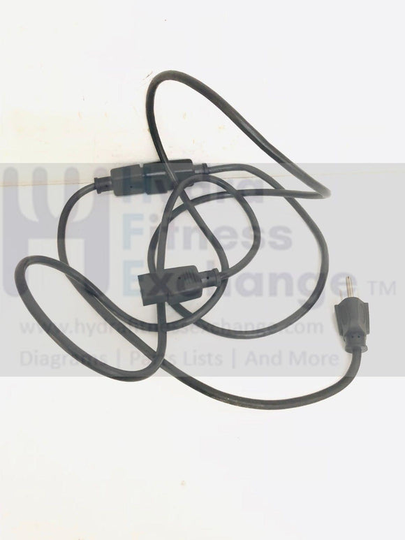 Octane Fitness Pro 4700 Elliptical Power Cord w/ Input to Output Wire 107654-001-hydrafitnessparts