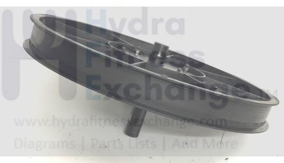 Octane Fitness Pro 4700 Q47C & Q47CI Pro 370 Elliptical Pulley 104956-001-hydrafitnessparts