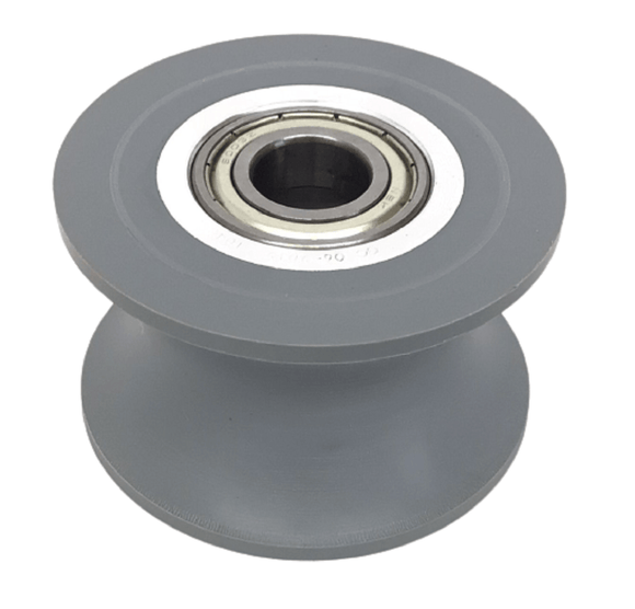 Octane Fitness Pro4500 Titanium Rev I Q45 Elliptical Grey Slide Wheel 104071-001-hydrafitnessparts