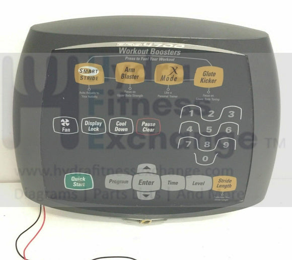 Octane Fitness Pro4700 Elliptical Display Console Assembly 102943-001-hydrafitnessparts