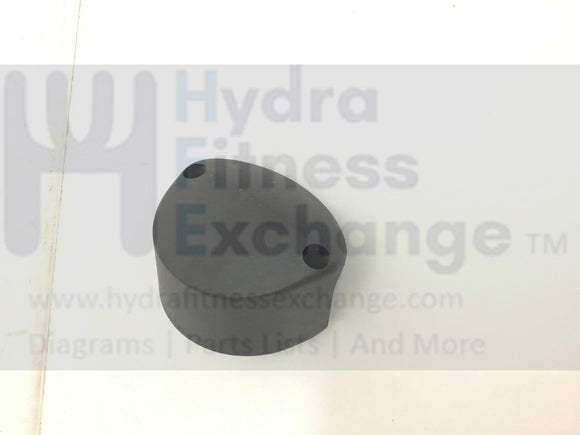 Octane Fitness Q35 Elliptical 2006 Black Lower End / Wheel Roller Cover 10B823ZW-hydrafitnessparts