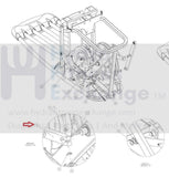 Octane Fitness Q35 Elliptical 2006 Black Pedal Crank Arm 100433-001-hydrafitnessparts