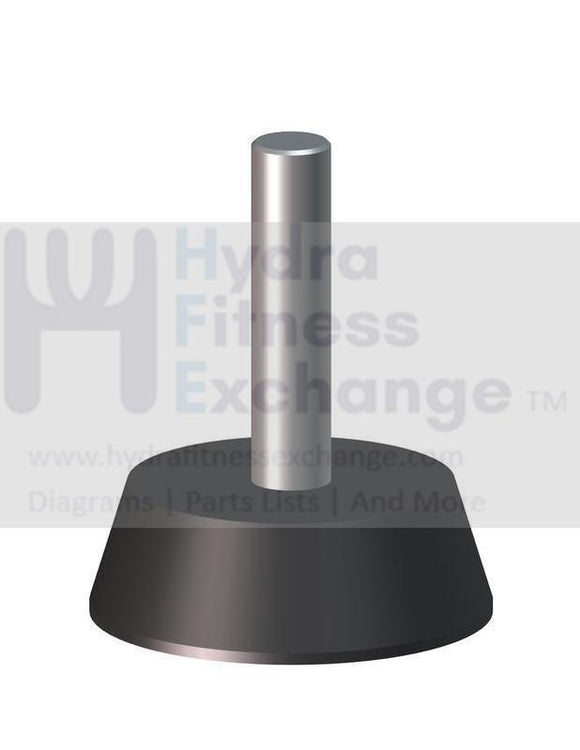 Octane Fitness Q35 Q45 Q47 Q37 Pro 3500 Elliptical Adjustment Foot Leveler 50mm 900015-001-hydrafitnessparts