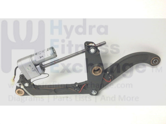 Octane Fitness Q47 Base (2014) Elliptical Right Stride Motor Assembly 109999-001-hydrafitnessparts