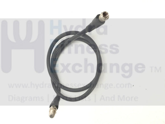 Octane Pro 4500 Elliptical Coaxial Cable Extension Male to Female w/ Adapter-hydrafitnessparts