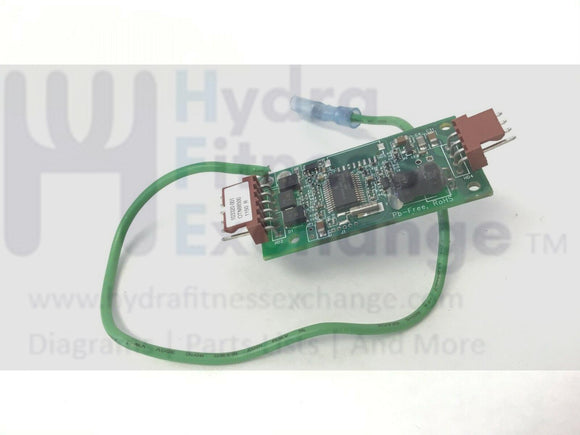 Octane Pro 4500 Elliptical Heart Rate Board With Wire Harness LL84687 100320-001-hydrafitnessparts