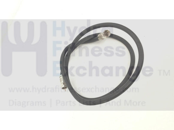 Octane Pro 4700 Touch Elliptical Coaxial Cable Extension Female w/ Adapter-hydrafitnessparts
