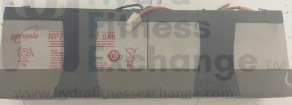 Octane Pro4700 Elliptical Sealed Rechargeable Lead Acid Battery Set 103750-001-hydrafitnessparts