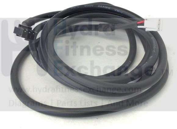 Octane XT3700 XT4700 XT-One Base Elliptical Left Control Knob Cable 110275-001-hydrafitnessparts