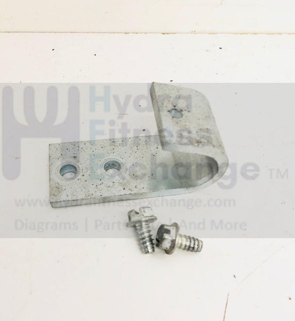 PaceMaster Gold Elite Treadmill Front Roller Retainer Mount w/ Nuts-hydrafitnessparts