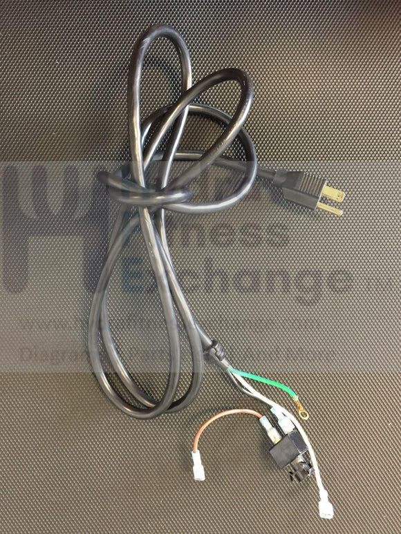PaceMaster Treadmill Power Inlet Cord & Breaker Pro Elite Plus Plus Select OEM-hydrafitnessparts